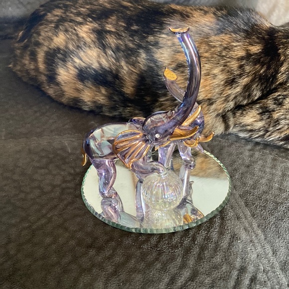 Other - Vintage Blown glass elephants